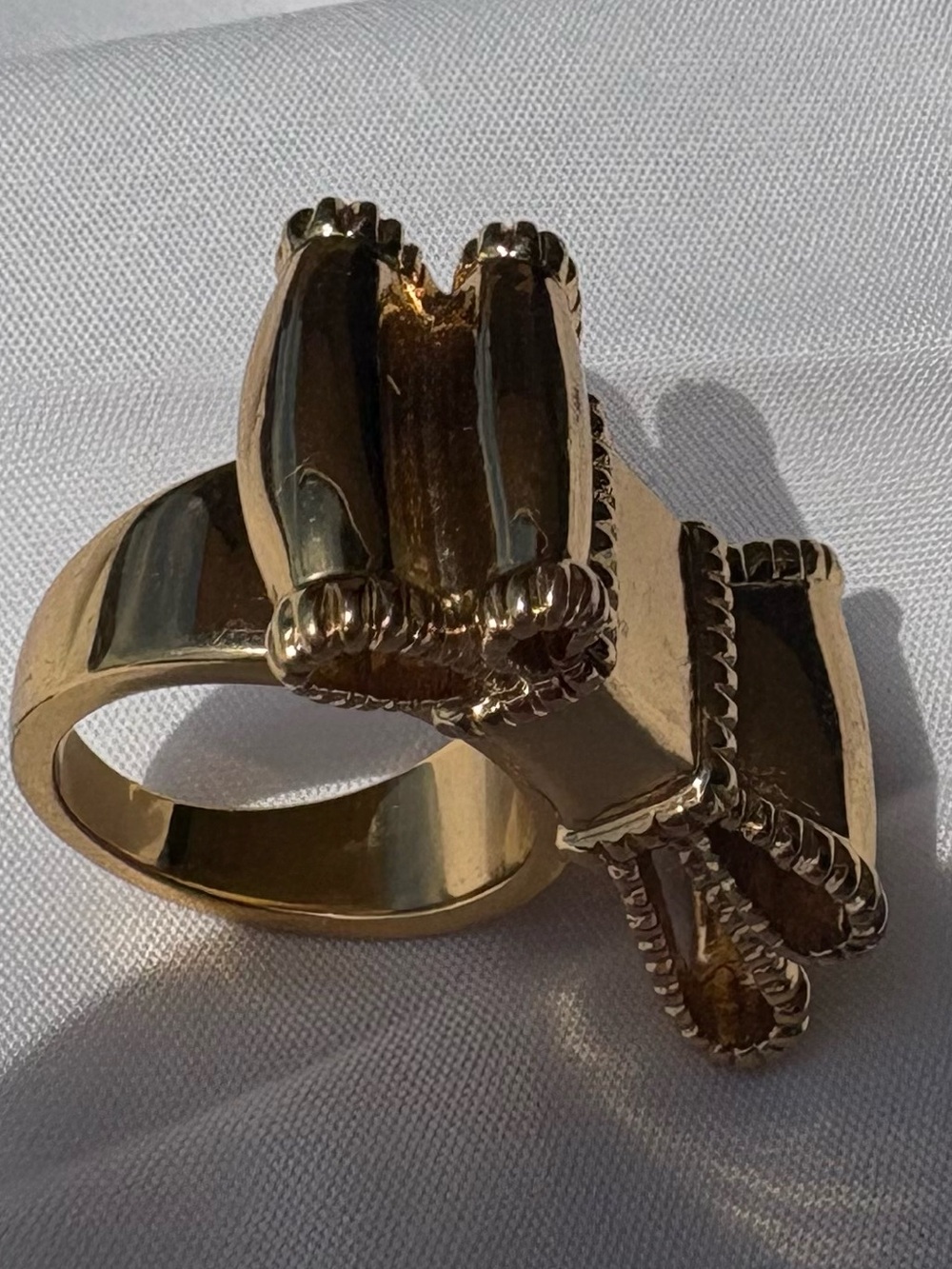 kate spade Gold Braided Knot Ring